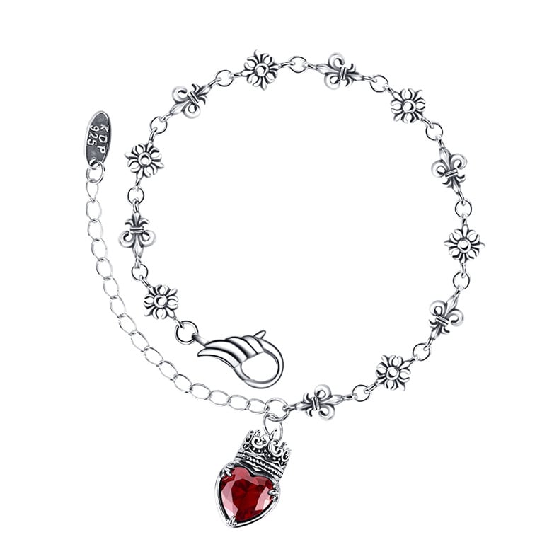 Pulsera Corazón Saint Étienne en Plata 925