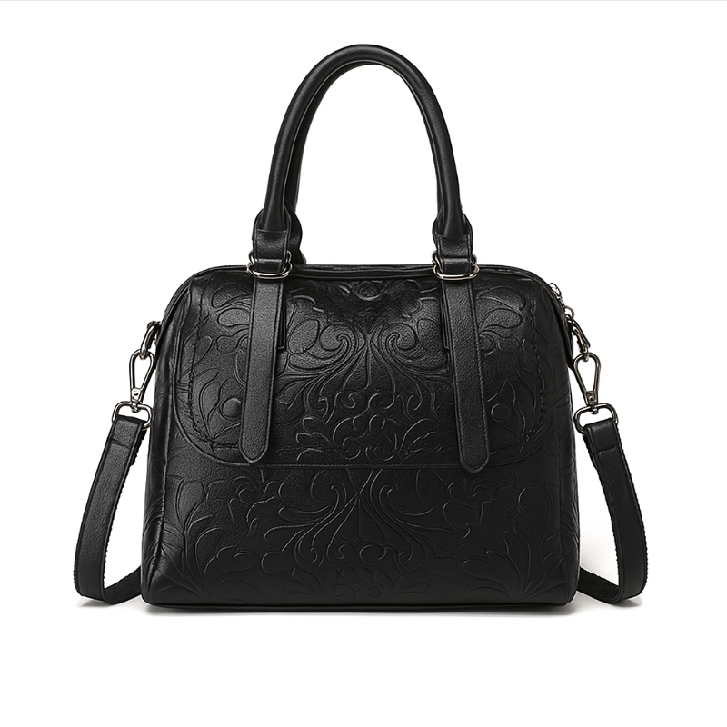 Bolsa de Hombro en Relieve Melvie Vie