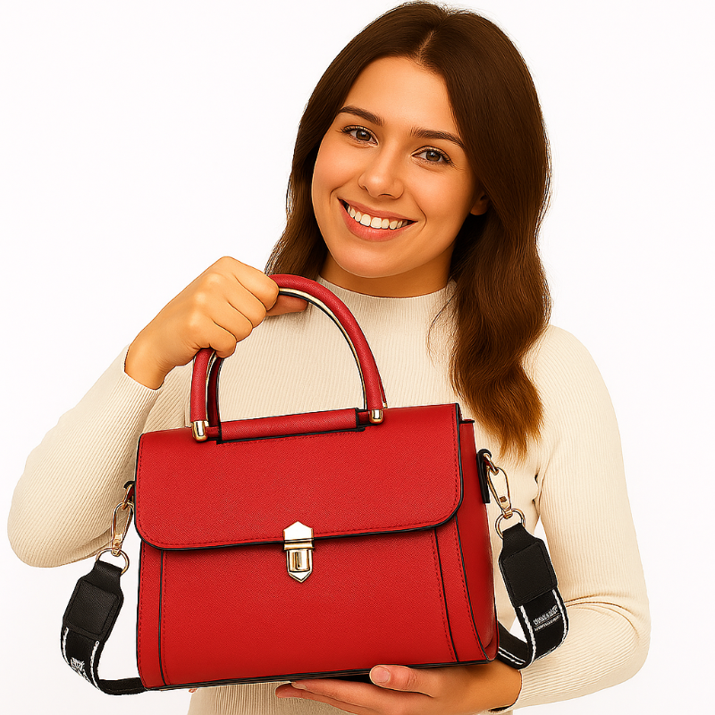 Bolsa Crossbody Versátil Correa Ancha Cómoda