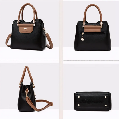 Bolsa Melvie Vie Crossbody Asa Trenzada Versátil