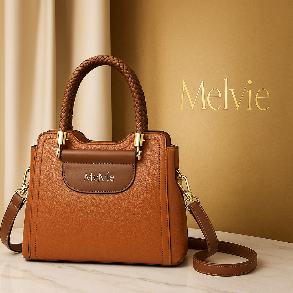 Bolsa Melvie Vie Crossbody Asa Trenzada Versátil