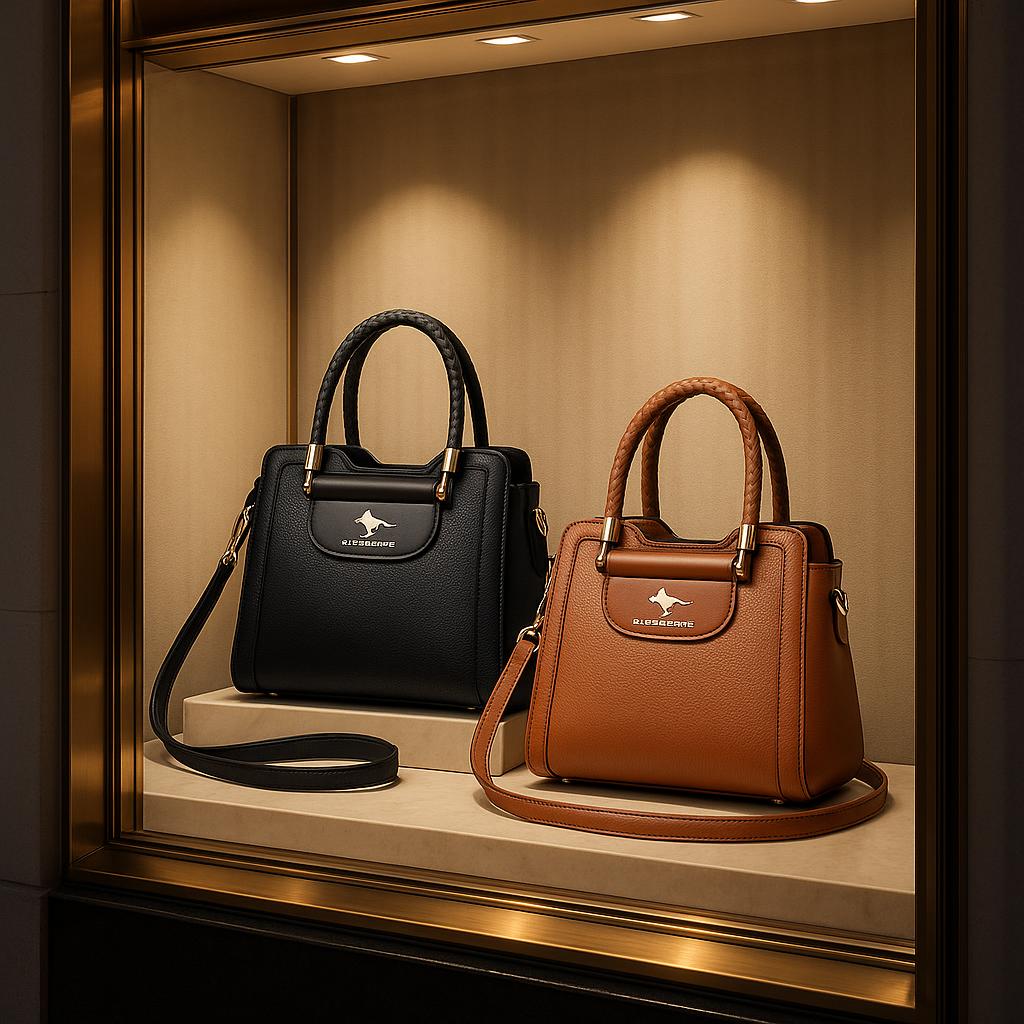 Bolsa Melvie Vie Crossbody Asa Trenzada Versátil