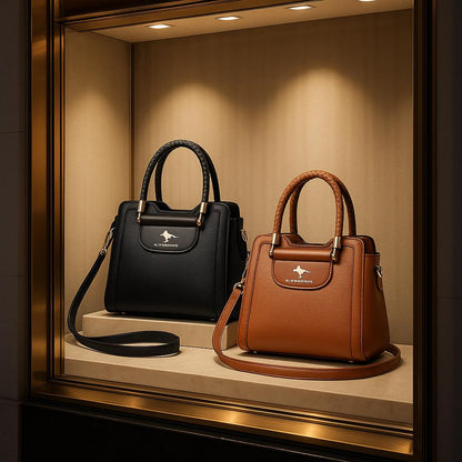 Bolsa Melvie Vie Crossbody Asa Trenzada Versátil