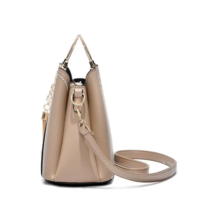 Bolsa Melvie Vie Crossbody con Asa Dorada