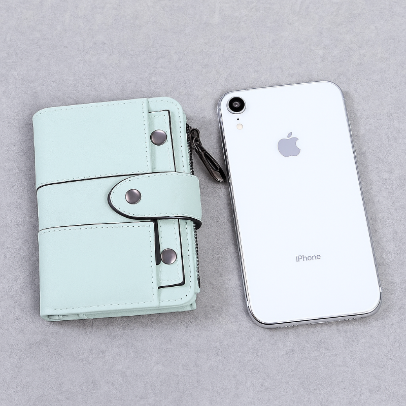 Cartera para Mujer de Piel Estilo Vintage