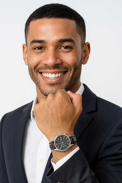 Reloj Pagani para hombre con correa de acero inoxidable 316L