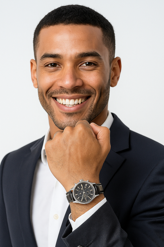 Reloj Pagani para hombre con correa de acero inoxidable 316L