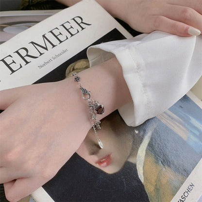 Pulsera Corazón Saint Étienne en Plata 925