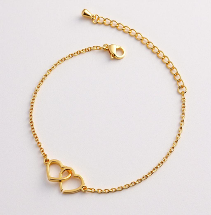 Pulsera Dos Corazones Saint Étienne