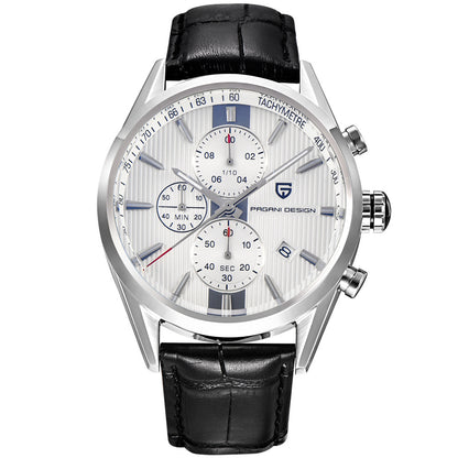 Reloj Pagani para hombre con correa de acero inoxidable 316L