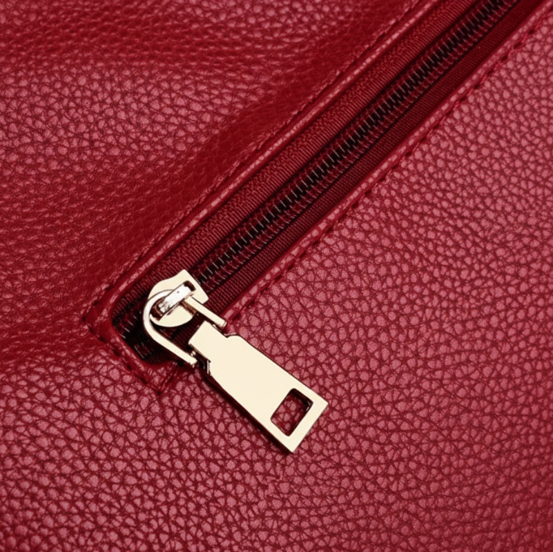 Bolsa de Hombro Melvie Vie Texturizada con Asa de Mano