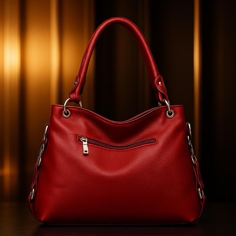 Bolsa de Hombro Melvie Vie Texturizada con Asa de Mano