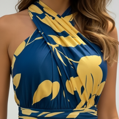 Vestido largo Audacia sin mangas