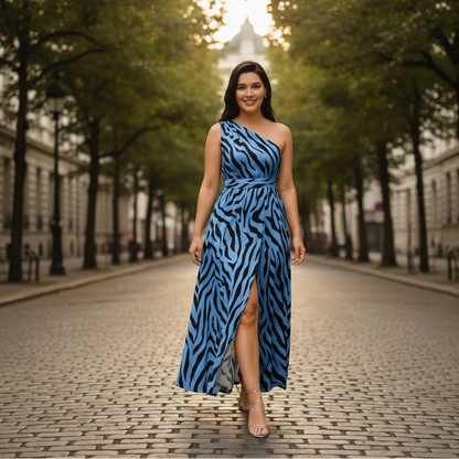 Vestido largo Audacia sin mangas