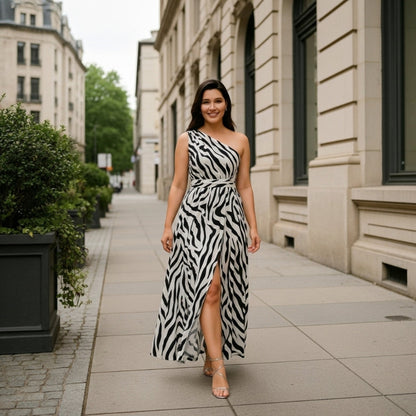 Vestido largo Audacia sin mangas