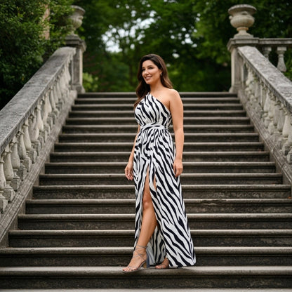 Vestido largo Audacia sin mangas