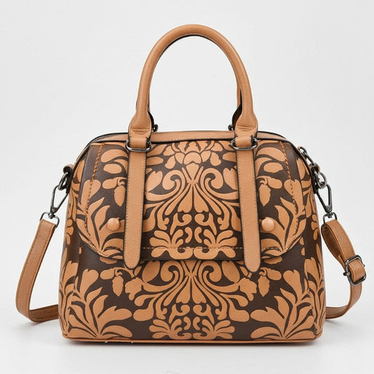 Bolsa de Hombro en Relieve Melvie Vie