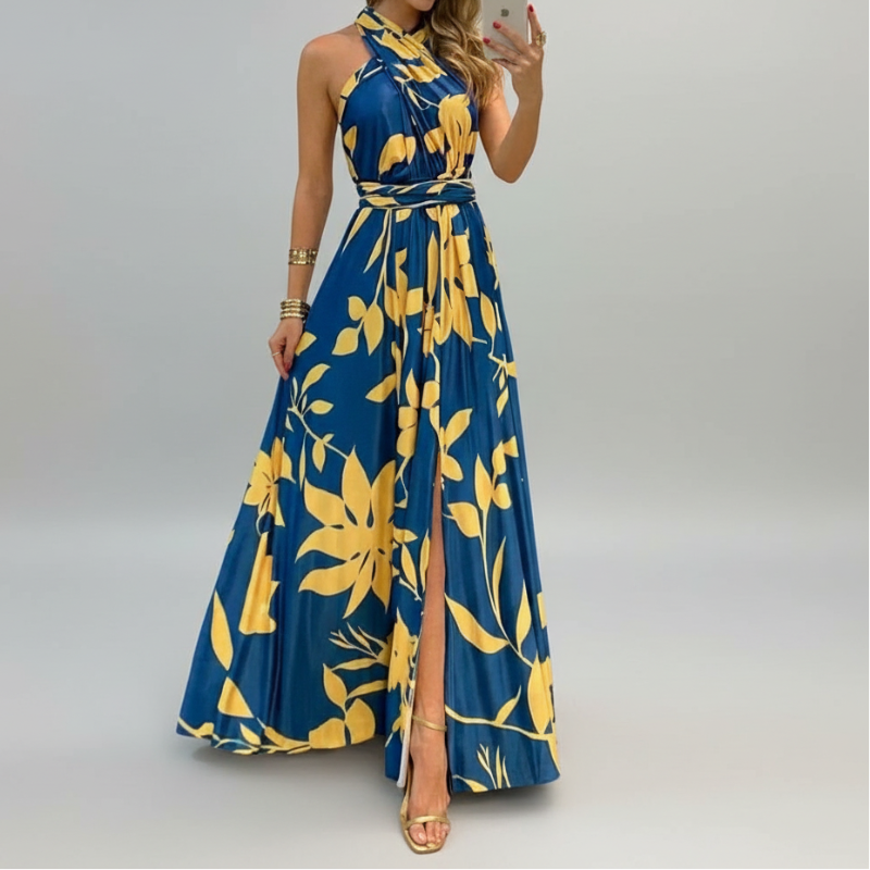 Vestido largo Audacia sin mangas