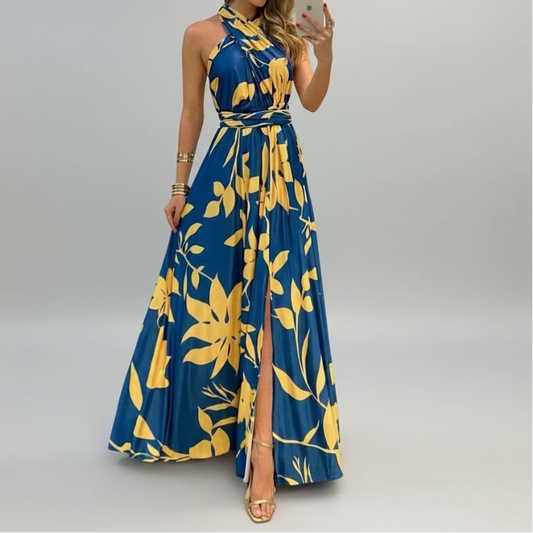 Vestido largo Audacia sin mangas