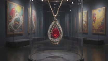 Collar y Aretes Saint Étienne con Cristales